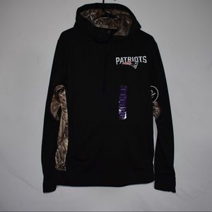 Realtree Camo Patriots hoodie Brand New Medium